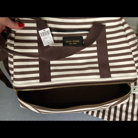NWT Henri Bendel Overnighter - Picture 6 of 11